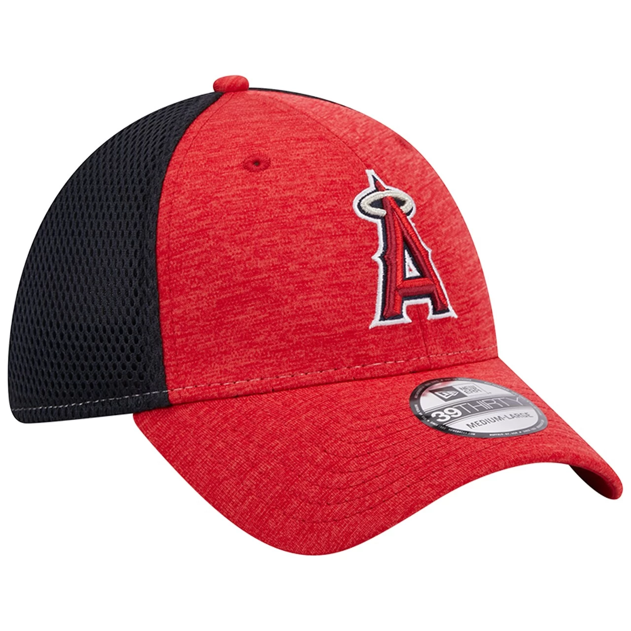 Men's Los Angeles Angels New Era Red Shadow Neo 39THIRTY Flex Hat - Image 3