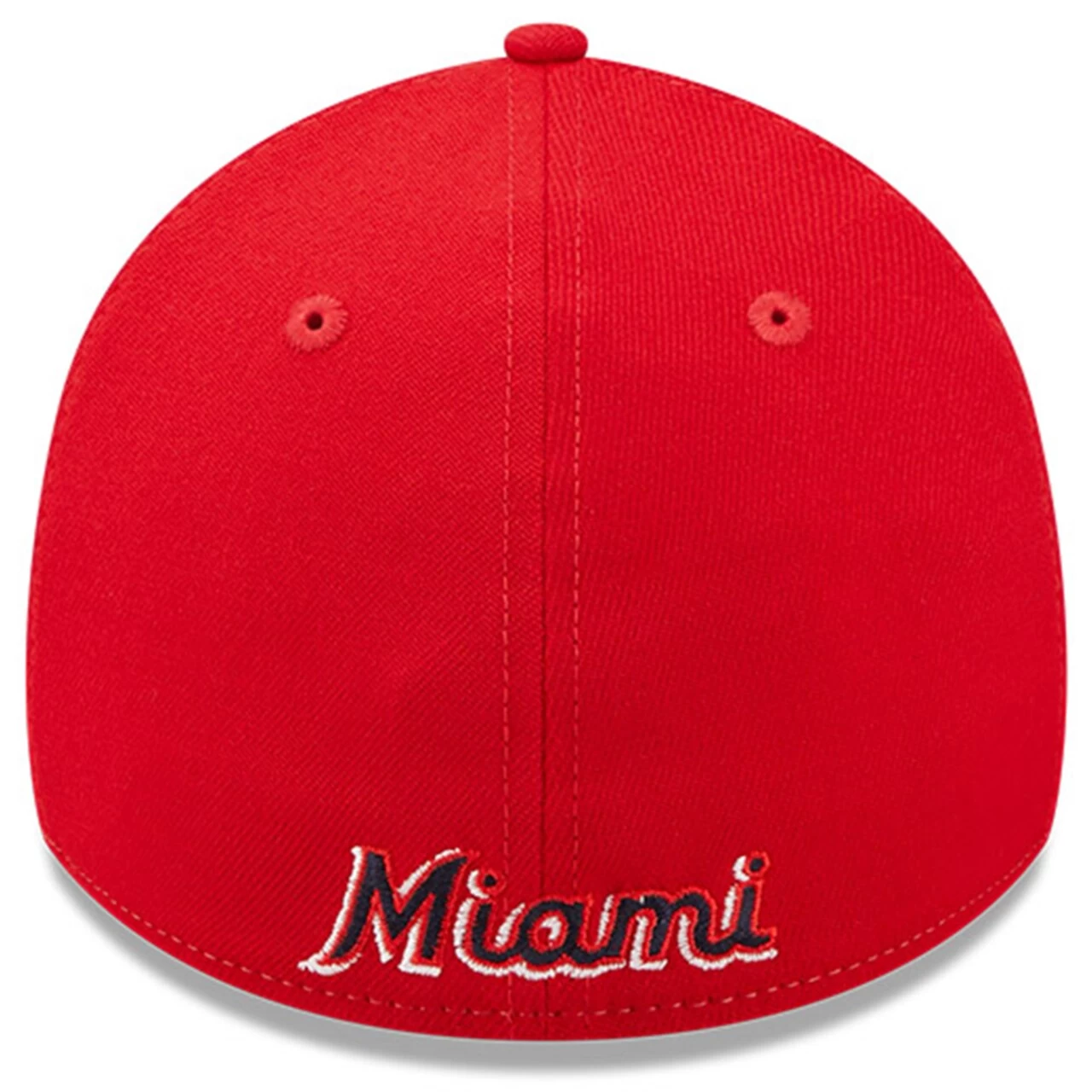 Men's Miami Marlins New Era Red 2022 4th Of July 39THIRTY Flex Hat 6 Men's Miami Marlins New Era Red 2022 4th Of July 39THIRTY Flex Hat - Image 4