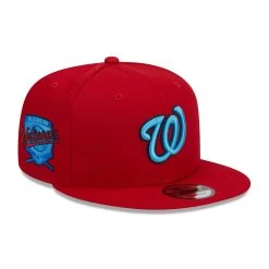 Men's Washington Nationals New Era Red 2023 MLB Father's Day 9FIFTY Snapback Hat