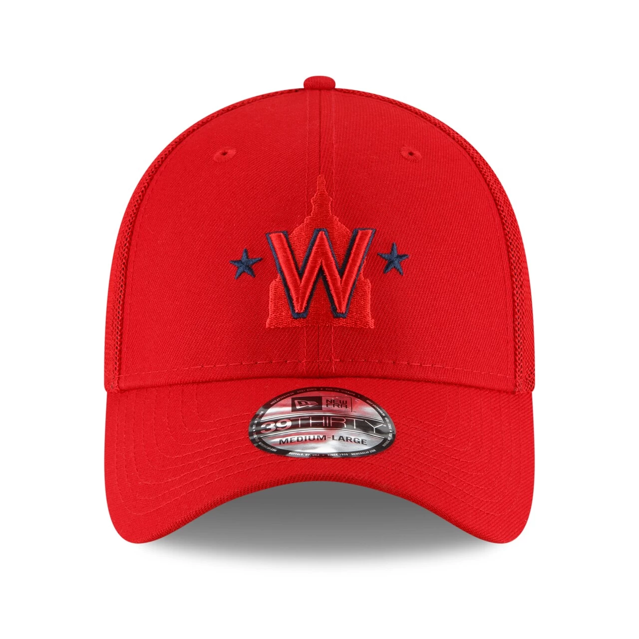 Men's Washington Nationals New Era Red 2023 Spring Training 39THIRTY Flex Hat - Image 2