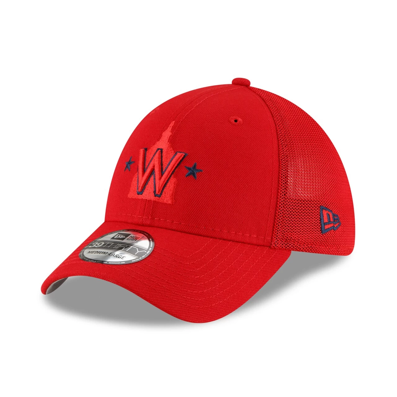 Men's Washington Nationals New Era Red 2023 Spring Training 39THIRTY Flex Hat - Image 3