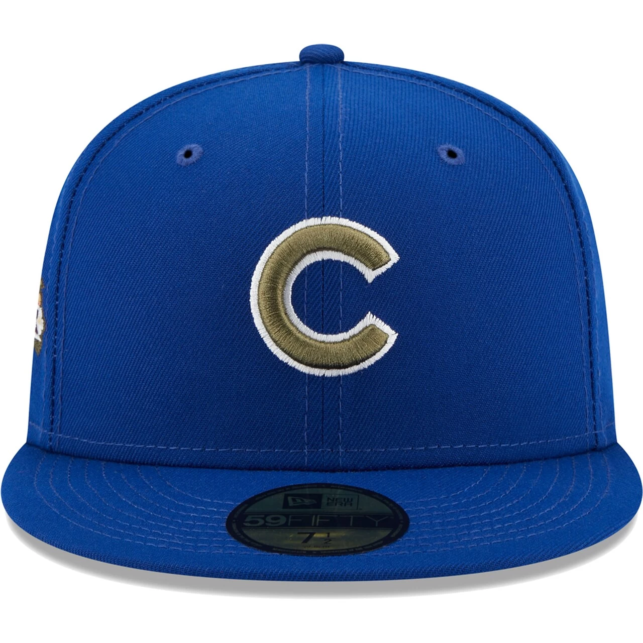 Men's Chicago Cubs New Era Royal 100th Anniversary Spring Training Botanical 59FIFTY Fitted Hat - Image 2