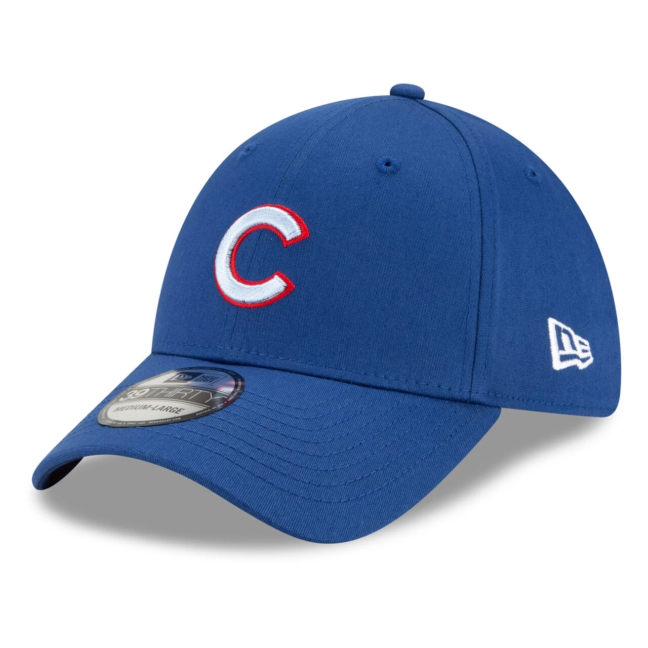Men's Chicago Cubs New Era Royal 2021 Father's Day 39THIRTY Flex Hat - Image 3