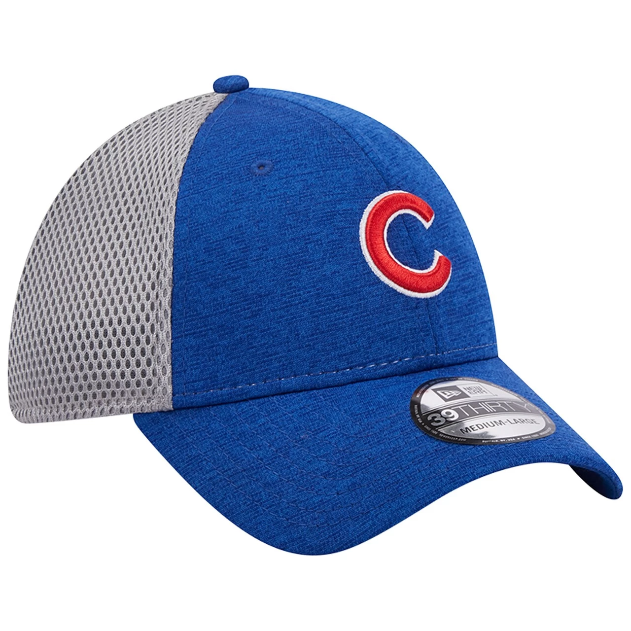 Men's Chicago Cubs New Era Royal Shadow Neo 39THIRTY Flex Hat - Image 3