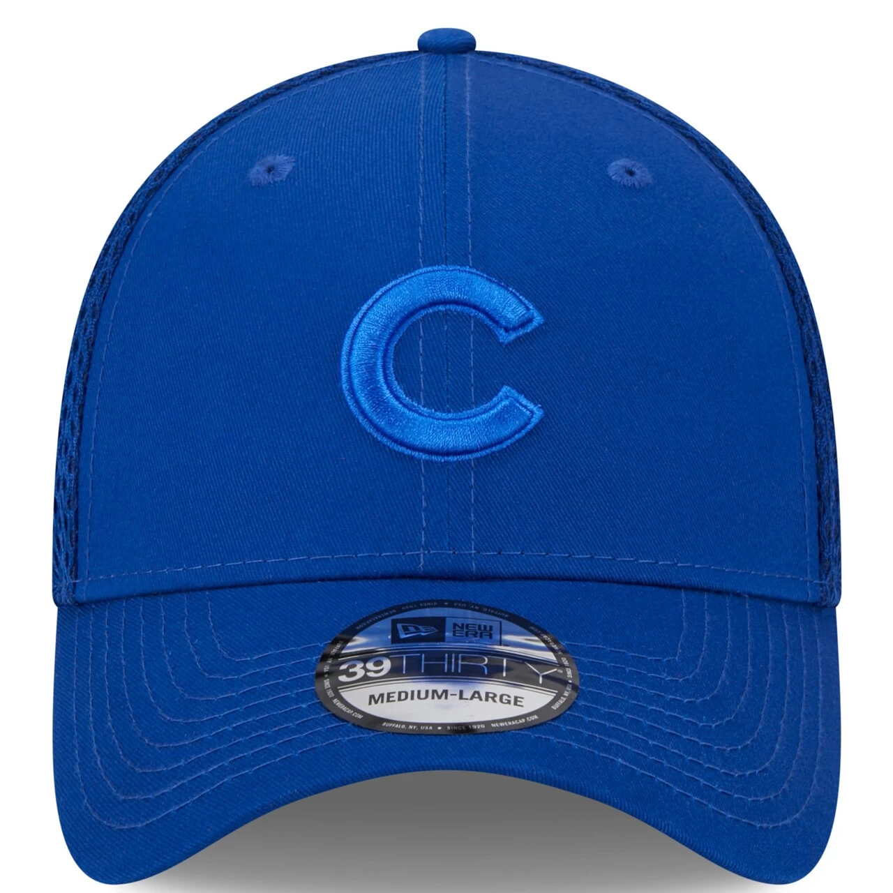 Men's Chicago Cubs New Era Royal Tonal Team Neo 39THIRTY Flex Hat - Image 2