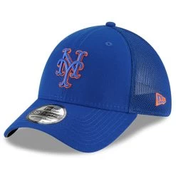 Men's New York Mets New Era Royal 2023 Batting Practice 39THIRTY Flex Hat