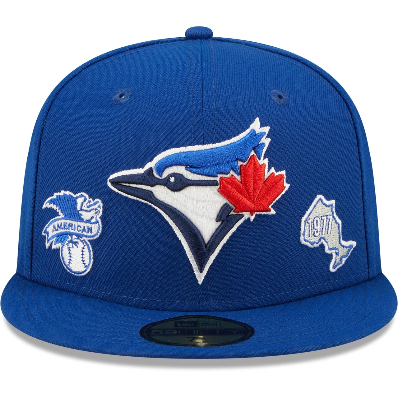 Men's Toronto Blue Jays New Era Royal Identity 59FIFTY Fitted Hat - Image 2