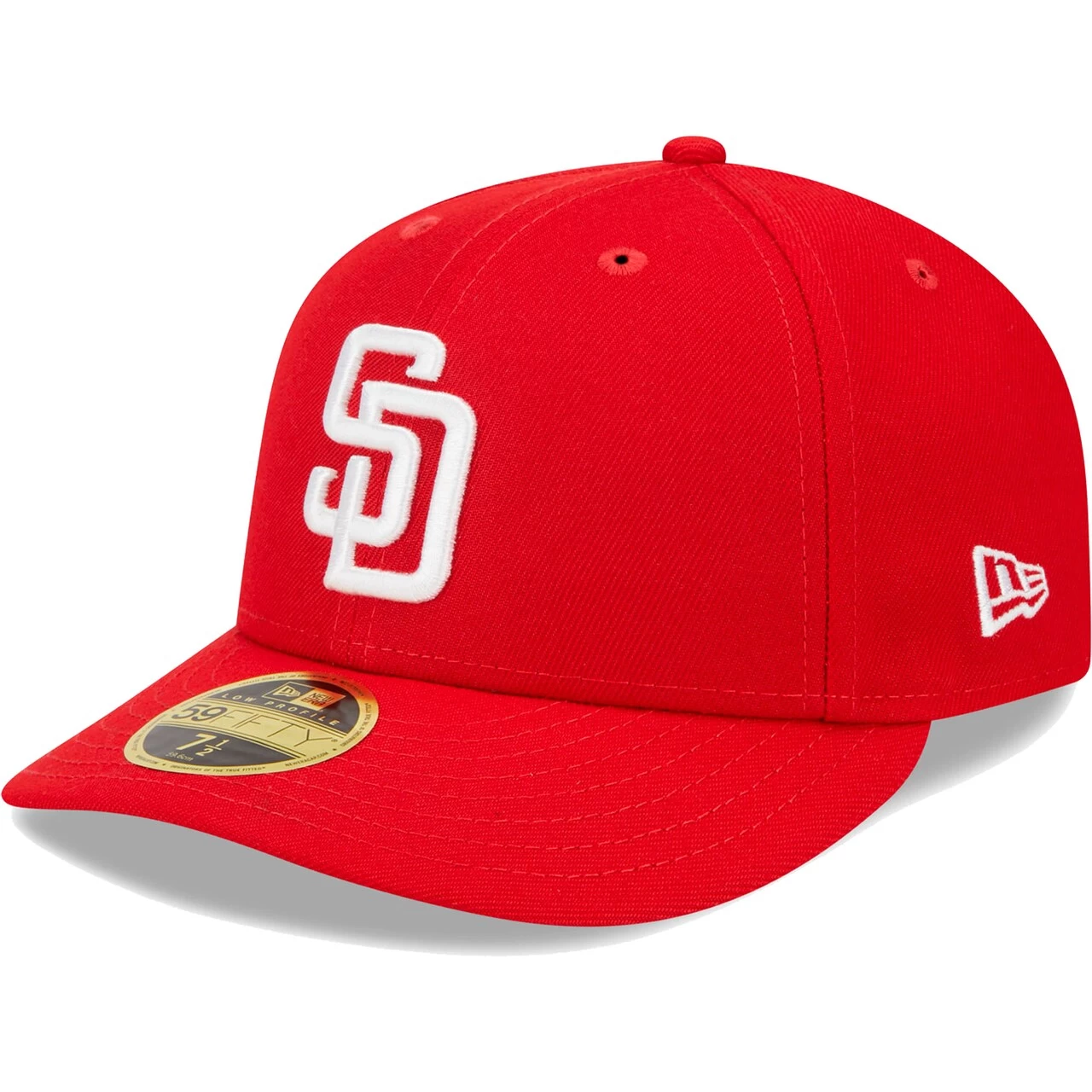 Men's San Diego Padres New Era Scarlet Low Profile 59FIFTY Fitted Hat