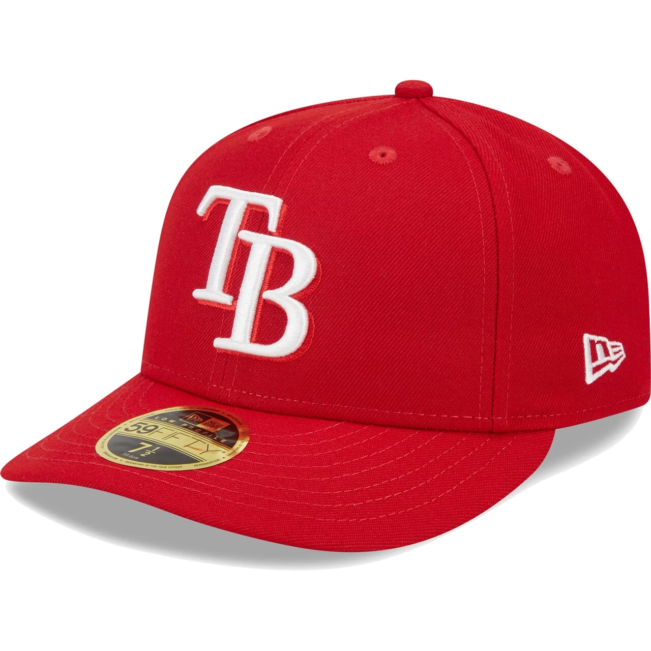 Men's Tampa Bay Rays New Era Scarlet Low Profile 59FIFTY Fitted Hat