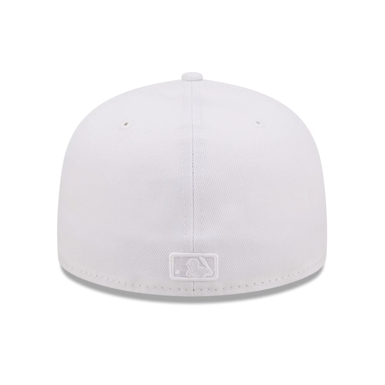 Men's Seattle Mariners New Era White On White 59FIFTY Fitted Hat - Image 4