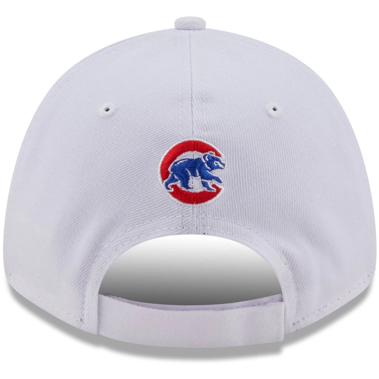 Men's Chicago Cubs New Era White League II 9FORTY Adjustable Hat - Image 4