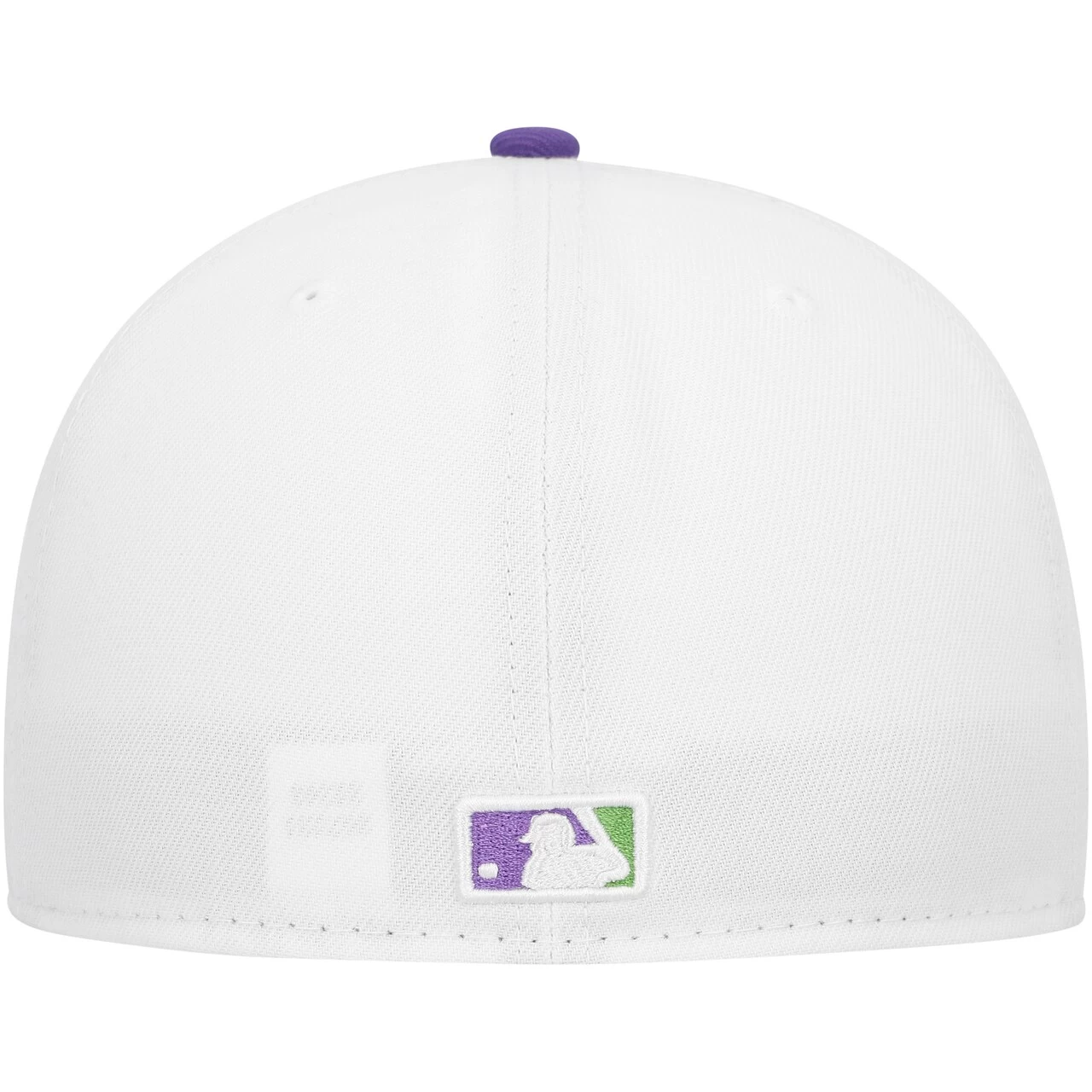 Men's Tampa Bay Rays New Era White Side Patch 59FIFTY Fitted Hat - Image 4