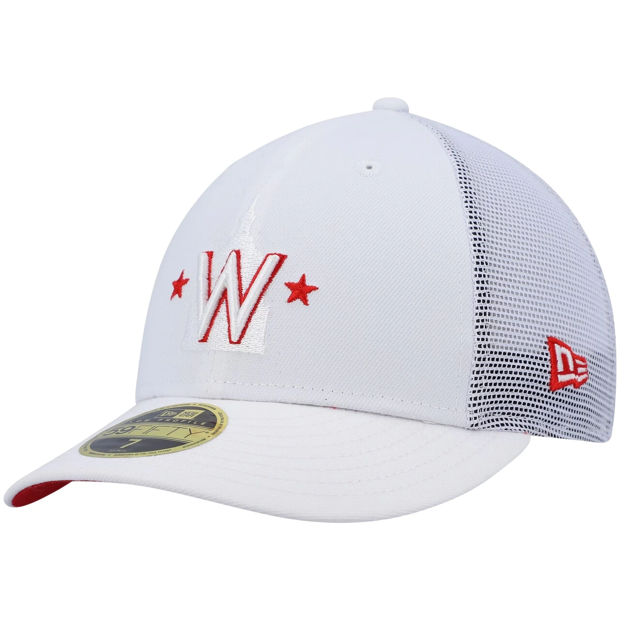 Men's Washington Nationals New Era White 2022 Batting Practice Low Profile 59FIFTY Fitted Hat