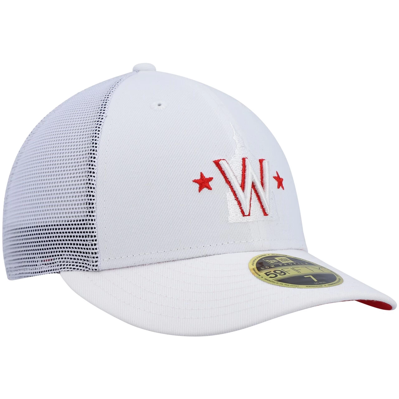 Men's Washington Nationals New Era White 2022 Batting Practice Low Profile 59FIFTY Fitted Hat - Image 3
