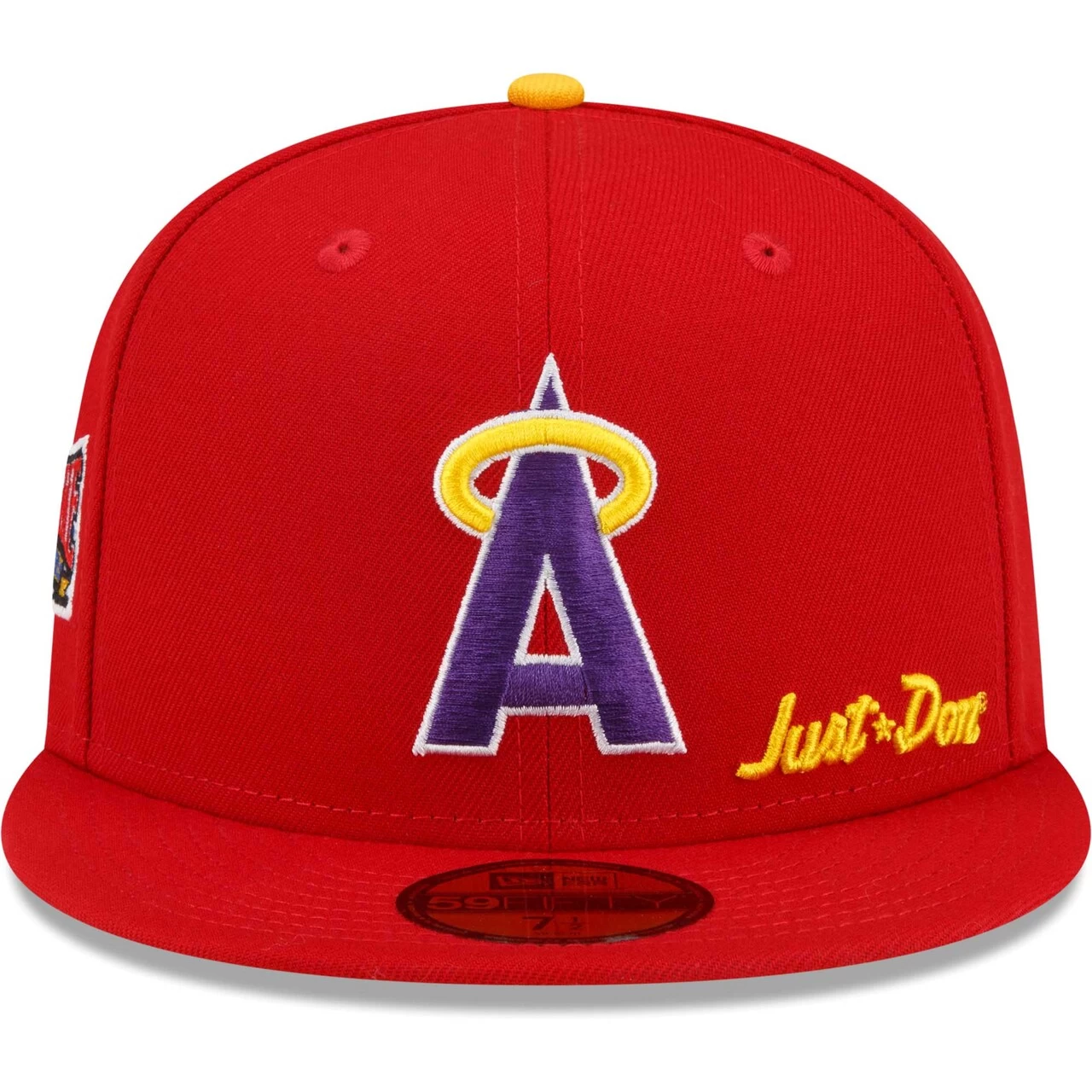 Men's Los Angeles Angels New Era X Just Don Red 1989 MLB All-Star Game 59FIFTY Fitted Hat - Image 2