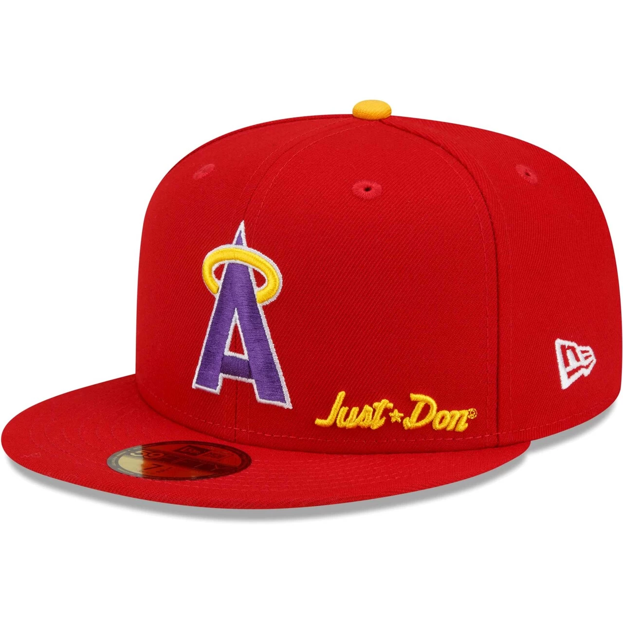 Men's Los Angeles Angels New Era X Just Don Red 1989 MLB All-Star Game 59FIFTY Fitted Hat - Image 3