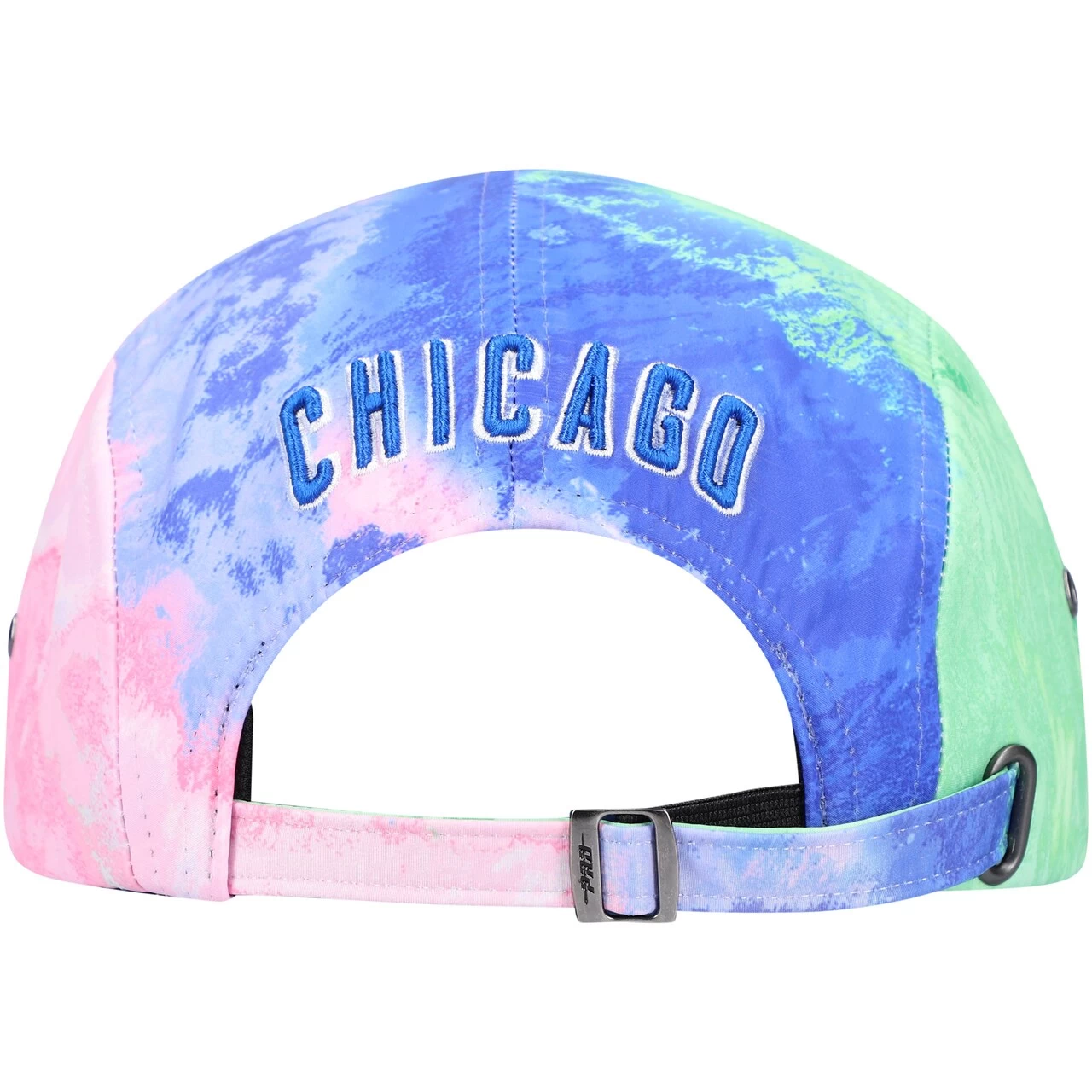 Men's Chicago Cubs Pro Standard Dip-Dye Adjustable Hat - Image 4