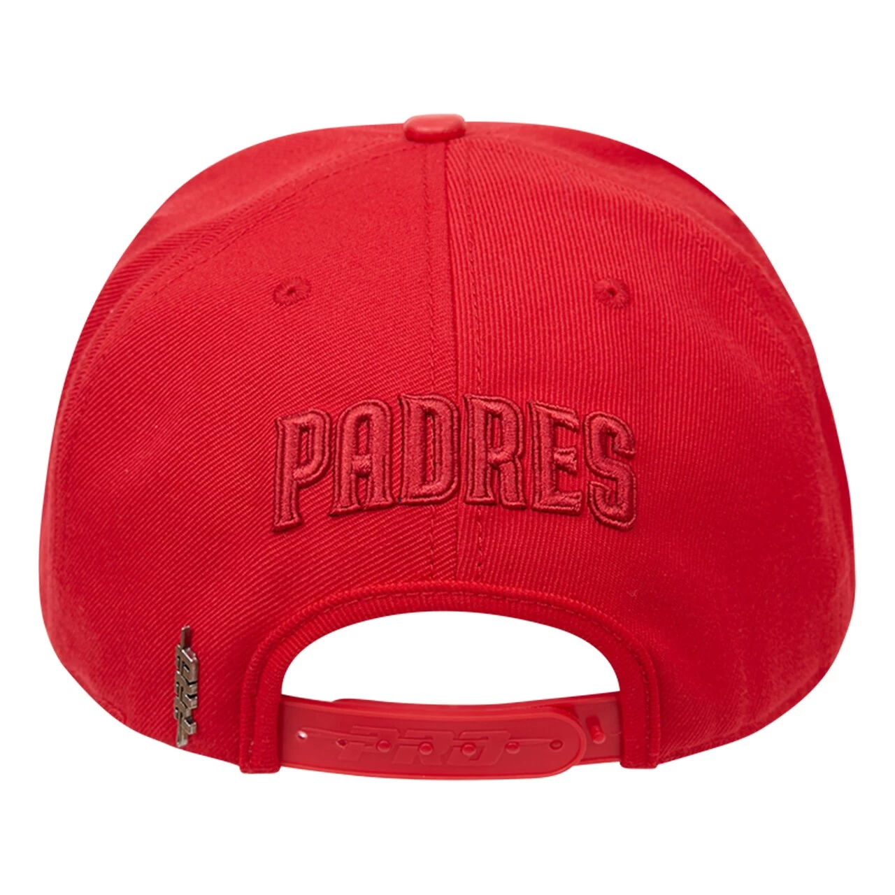 Men's San Diego Padres Pro Standard Triple Red Snapback Hat - Image 3