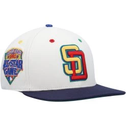 Men's San Diego Padres Pro Standard White Cooperstown Collection World Baseball Classic Snapback Hat