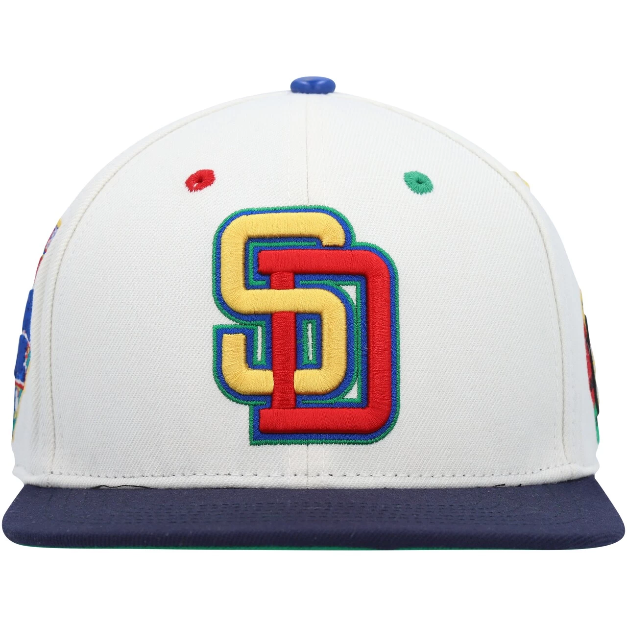 Men's San Diego Padres Pro Standard White Cooperstown Collection World Baseball Classic Snapback Hat - Image 2
