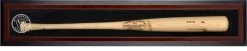 Milwaukee Brewers Fanatics Authentic Brown Framed Single Bat 2020-Present Logo Display Case