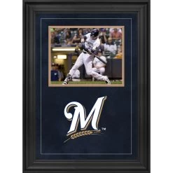 Milwaukee Brewers Fanatics Authentic Deluxe Framed 8" X 10" Horizontal Photograph Frame With Team Logo