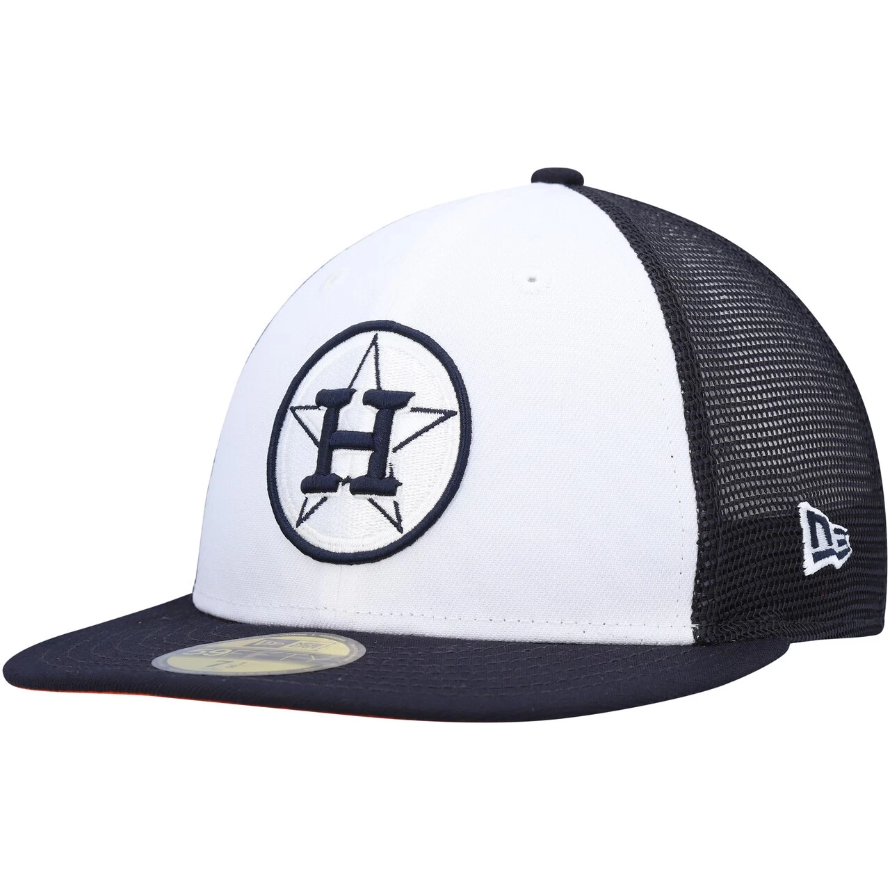 Men's Houston Astros New Era White/Navy 2023 On-Field Batting Practice 59FIFTY Fitted Hat