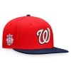 Men's Washington Nationals Fanatics Branded Red/Navy Fundamental Two-Tone Snapback Hat