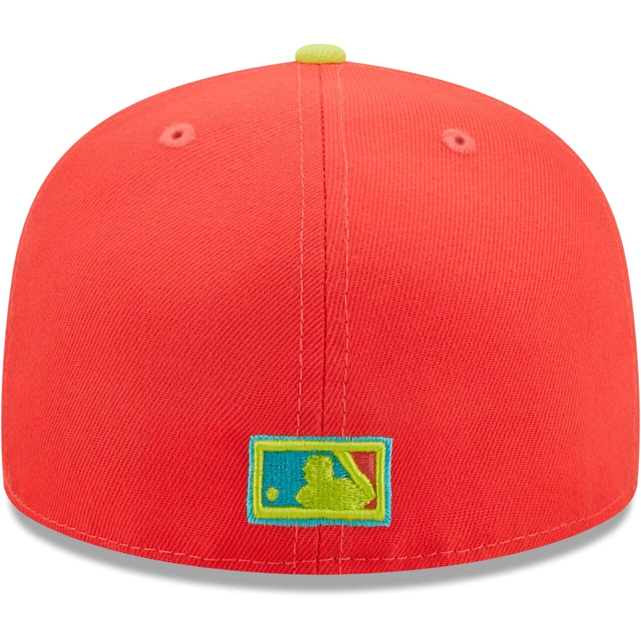 Men's San Diego Padres New Era Red/Neon Green Lava Highlighter Combo 59FIFTY Fitted Hat - Image 4