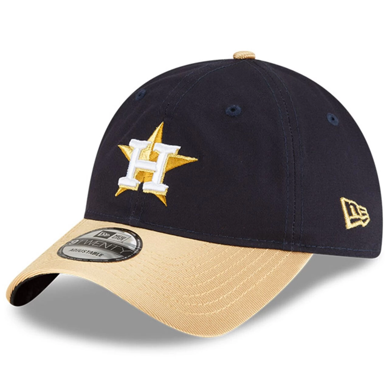 Houston Astros New Era Navy 2023 Gold Collection 9TWENTY Adjustable Hat - Image 3
