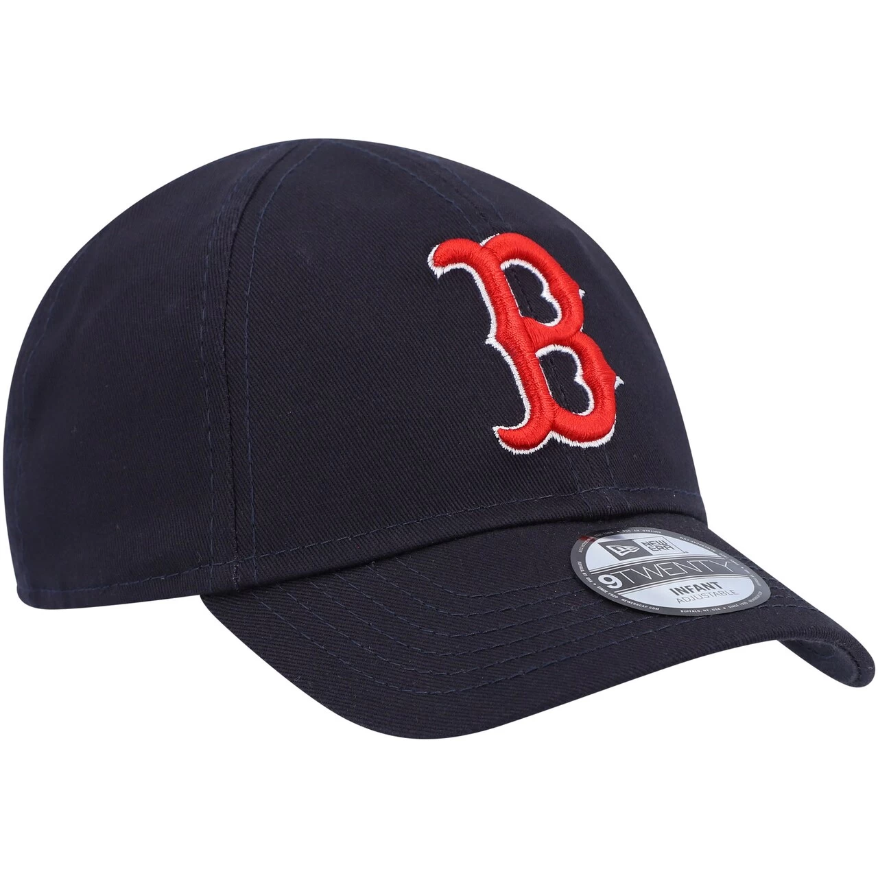 Newborn & Infant Boston Red Sox New Era Navy My First 9TWENTY Stretch Fit Hat - Image 3