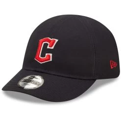 Newborn & Infant Cleveland Guardians New Era Navy My First 9TWENTY Stretch Fit Hat