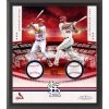 Multi-Signed St. Louis Cardinals Nolan Arenado & Paul Goldschmidt Fanatics Authentic Framed Two Baseball Shadowbox Collage