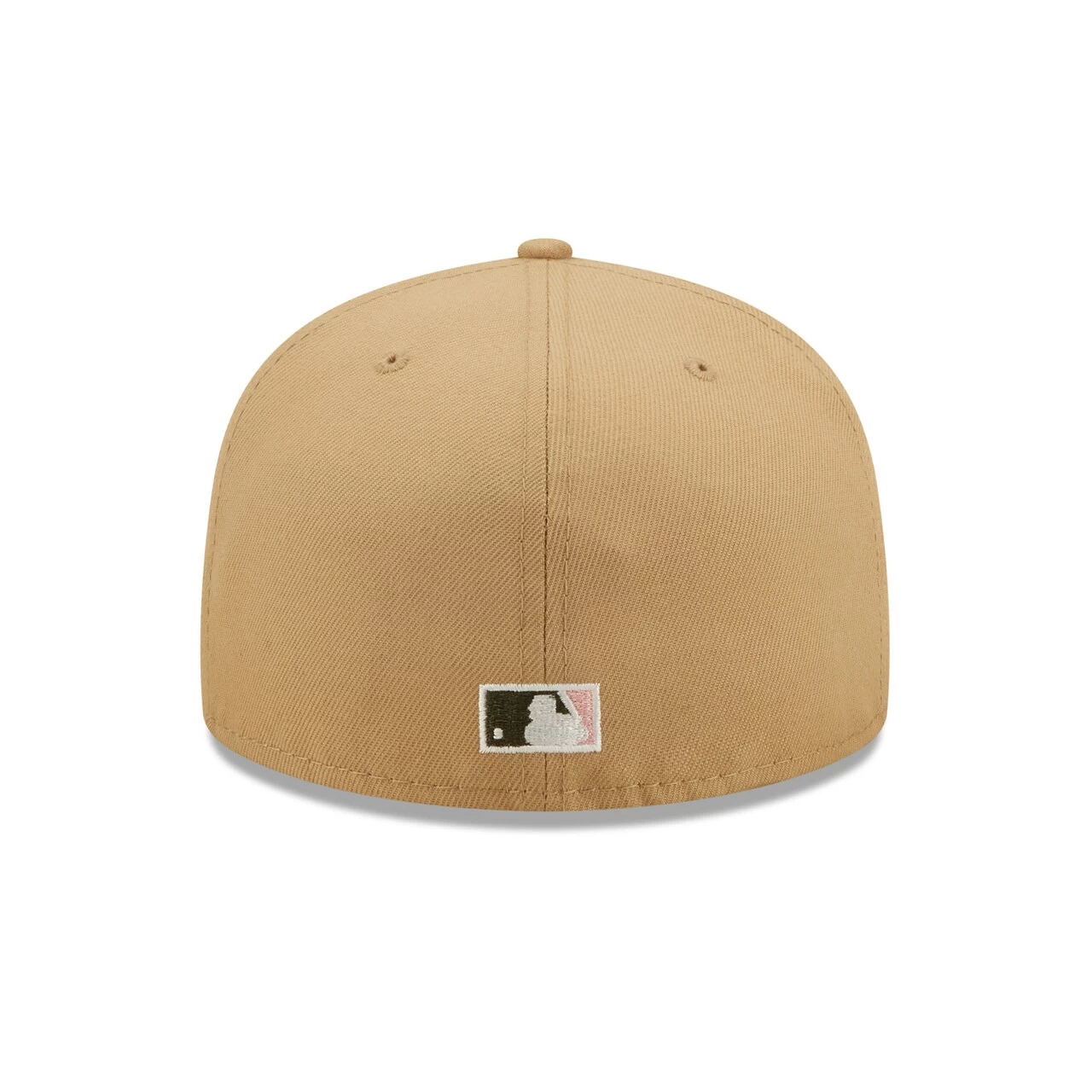 Men's Boston Red Sox New Era Khaki/Olive 2013 World Series Pink Undervisor 59FIFTY Fitted Hat - Image 4