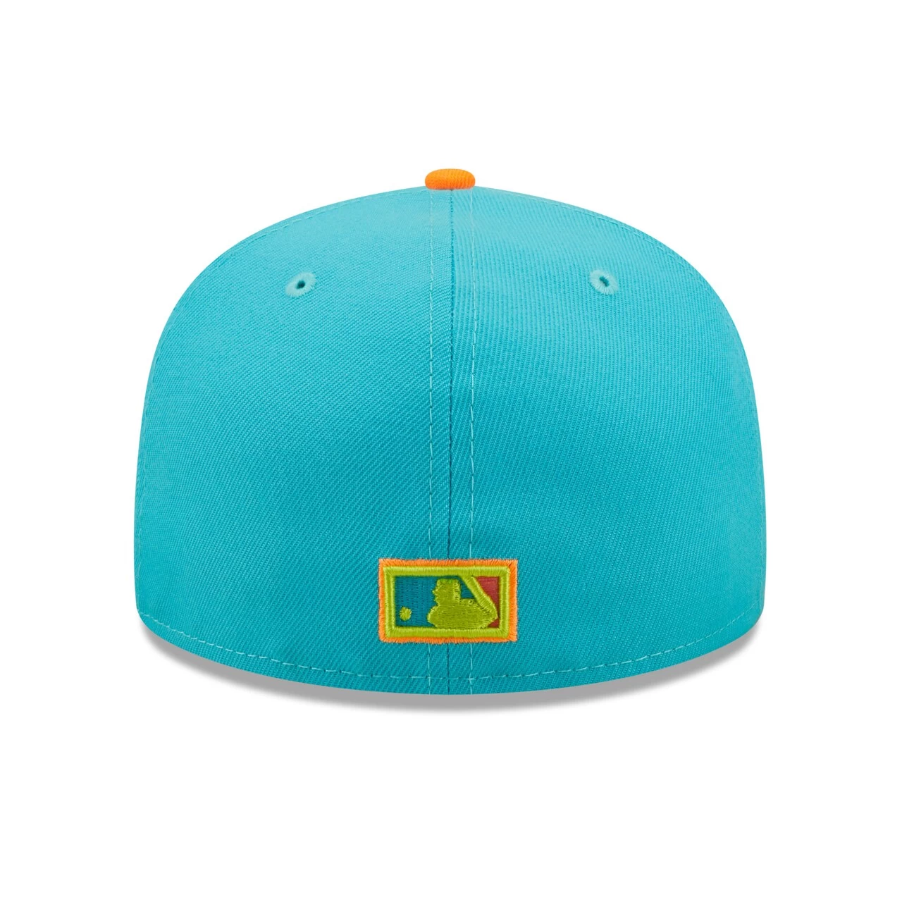 Men's Washington Nationals New Era Blue/Orange Vice Highlighter 59FIFTY Fitted Hat - Image 4