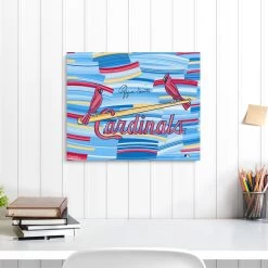Fanatics Authentic Ozzie Smith St. Louis Cardinals Autographed 16" X 20" Limited Edition Of 15 Embellished Giclee - Artwork By Charlie Turano III