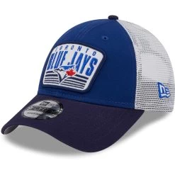 Men's Toronto Blue Jays New Era Royal Two-Tone Patch 9FORTY Snapback Hat