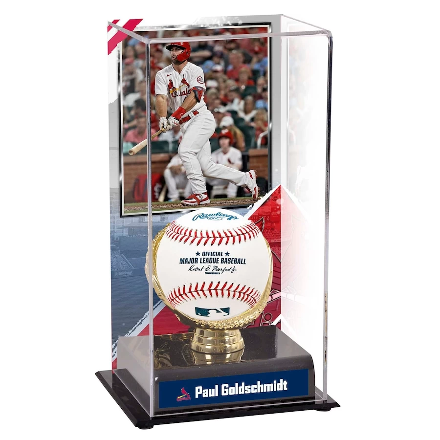 St. Louis Cardinals Paul Goldschmidt Fanatics Authentic Gold Glove Display Case With Image