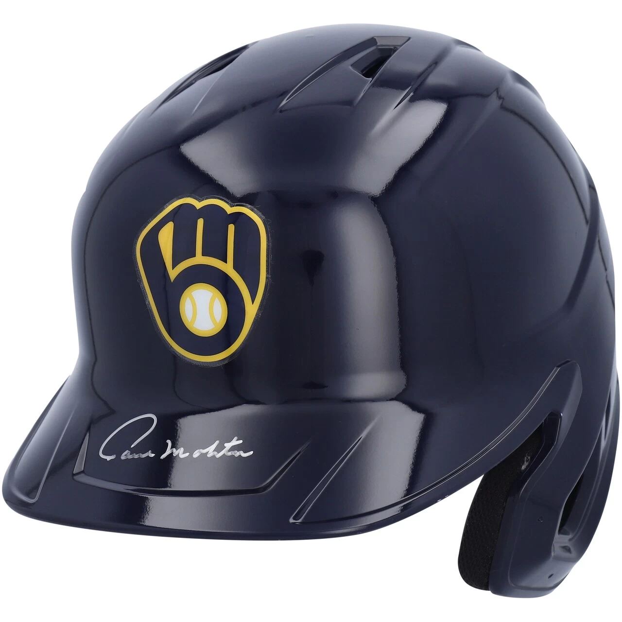Autographed Milwaukee Brewers Paul Molitor Fanatics Authentic Rawlings Mach Pro Replica Batting Helmet