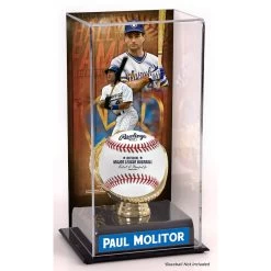 Milwaukee Brewers Paul Molitor Fanatics Authentic Hall Of Fame Sublimated Display Case With Image