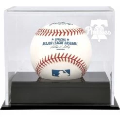 Philadelphia Phillies Fanatics Authentic Baseball Cube 2019 Logo Display Case