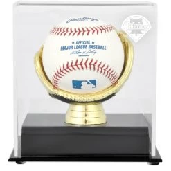 Philadelphia Phillies Fanatics Authentic Gold Glove Single Baseball Logo Display Case