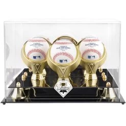 Philadelphia Phillies Fanatics Authentic Golden Classic Three Baseball Logo Display Case