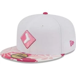 Men's Chicago White Sox New Era White/Pink Flamingo 59FIFTY Fitted Hat