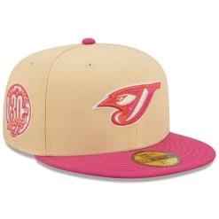 Men's Toronto Blue Jays New Era Orange/Pink 30th Season Mango Passion 59FIFTY Fitted Hat