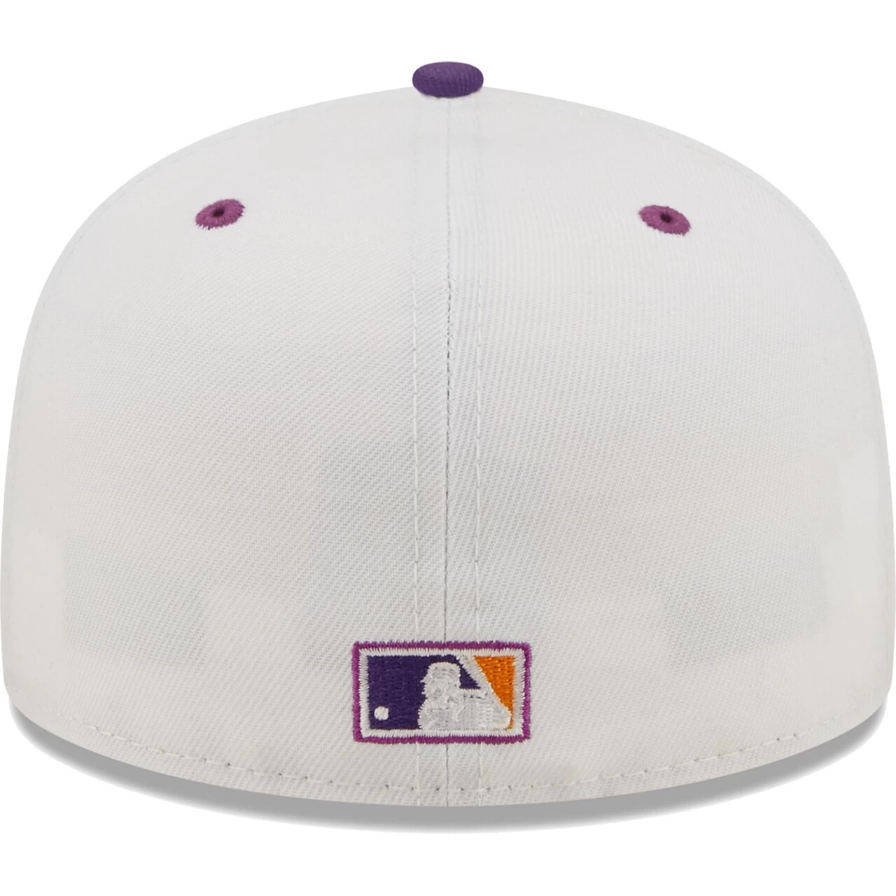 Men's Boston Red Sox New Era White/Purple Boston Grape Lolli 59FIFTY Fitted Hat - Image 4