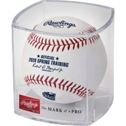 Fanatics Authentic Rawlings 2020 MLB Spring Training Arizona Cactus League Logo Baseball With Case