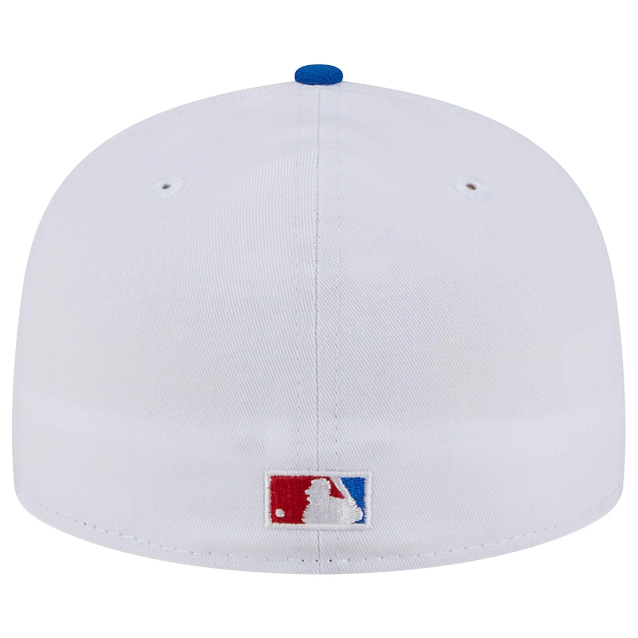 Men's Chicago Cubs New Era White/Red Undervisor 59FIFTY Fitted Hat - Image 4