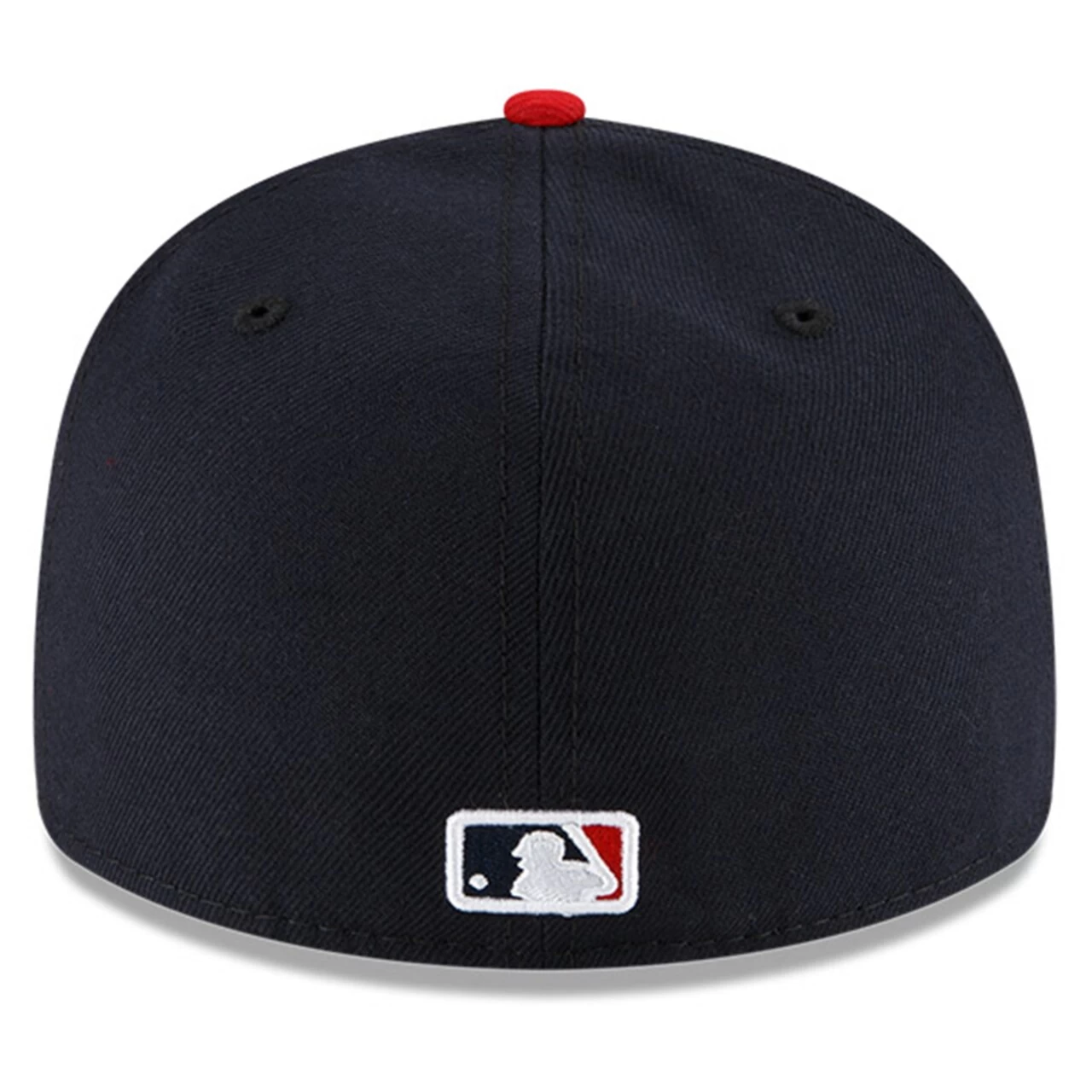 Men's Cleveland Guardians New Era Navy/Red Authentic Collection On-Field Home Low Profile 59FIFTY Fitted Hat - Image 4