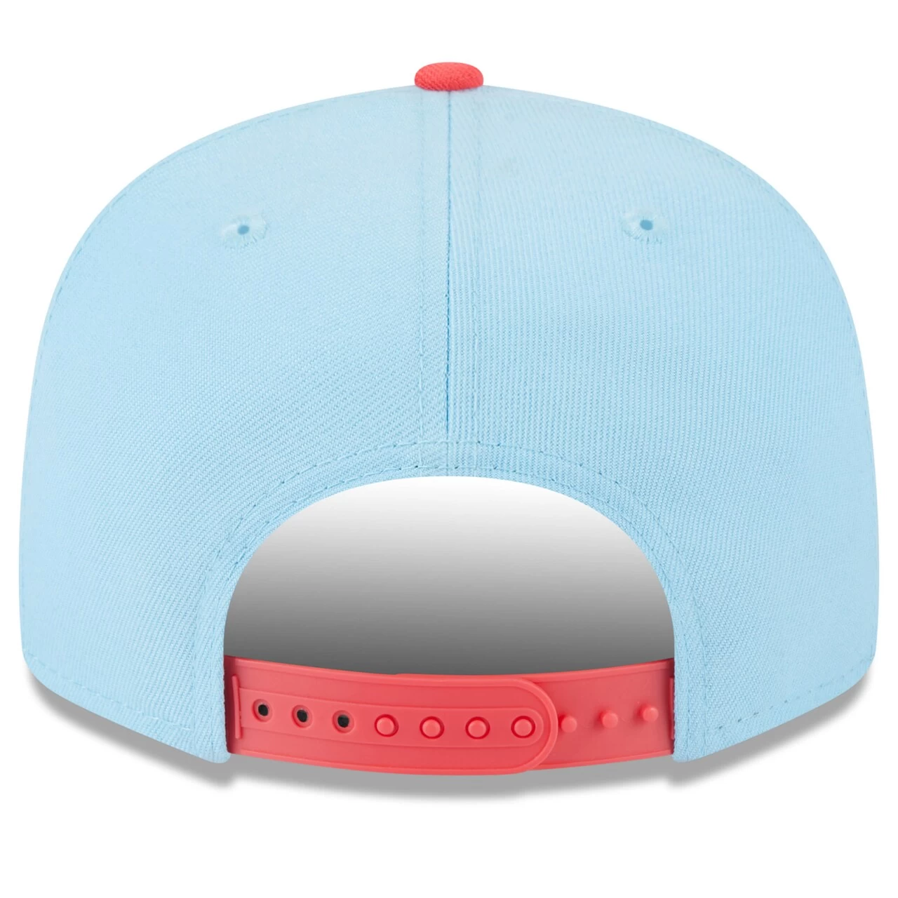 Men's Washington Nationals New Era Light Blue/Red Spring Basic Two-Tone 9FIFTY Snapback Hat - Image 4